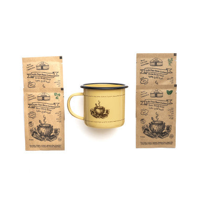 Asil Mutfak Non-Spicy Bone Broth Soup Bundle with Enamel Mug