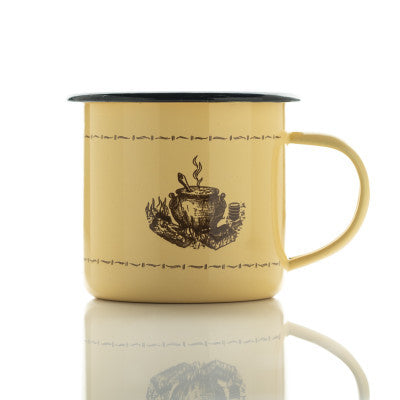 Asil Mutfak Healthy Bone Broth Enamel Cup