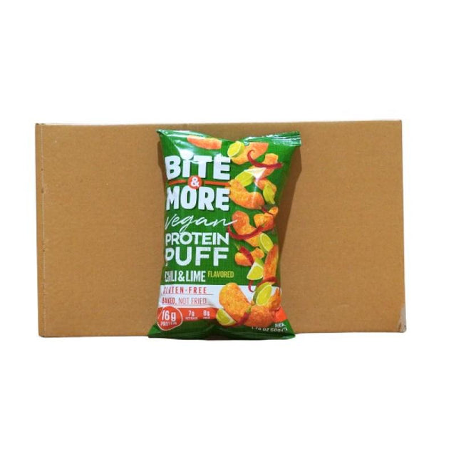 Bite & More Protein Puff Chili Lime, 50g