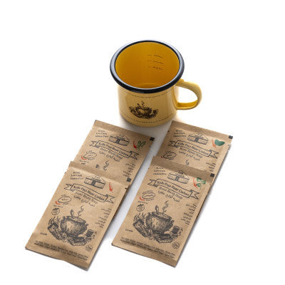 Asil Mutfak Spicy Bone Broth Soup Bundle with Enamel Mug