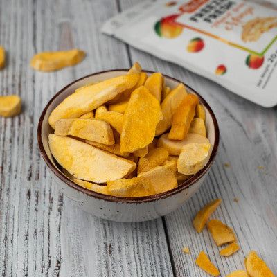 Pol’s Freeze Fresh Mango Freeze Dried No Added Sugar Non-GMO 20g