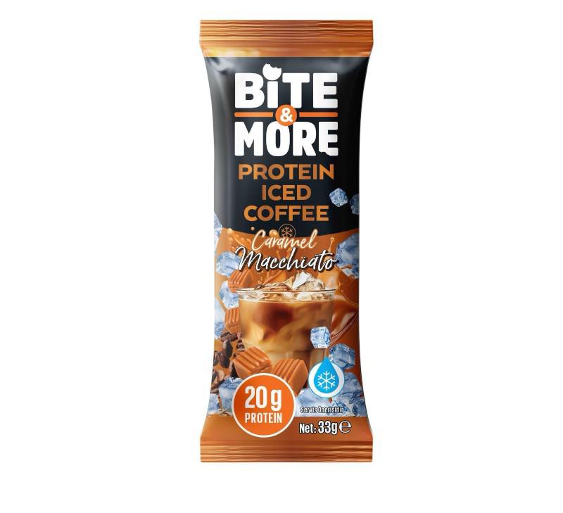 Bite & More Protein Iced Coffee Caramel Macchiato 33G