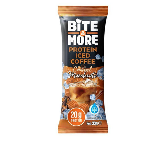 Bite & More Protein Iced Coffee Caramel Macchiato 33G